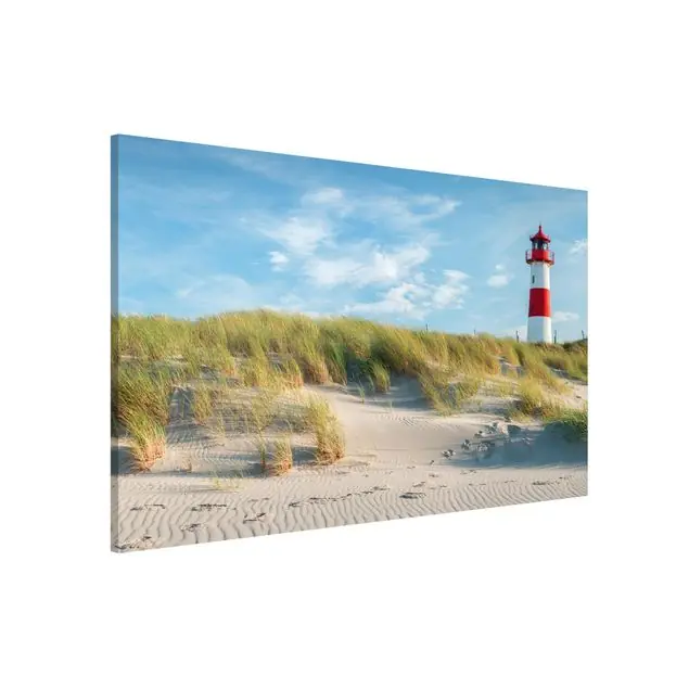 Begrenztes Angebot Leuchtturm an der Nordsee Magnettafel