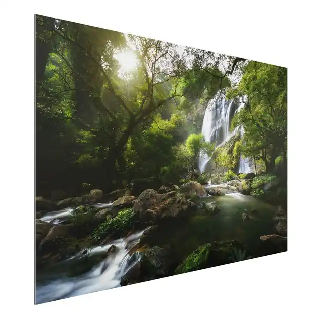 Neue Ware Gebirgsbach Alu-Dibond Outdoor Bild