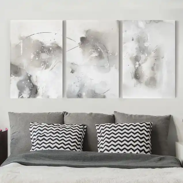 Mystische Objekte Set I 3-teiliges Leinwandbild - Hochformat Top-Preis