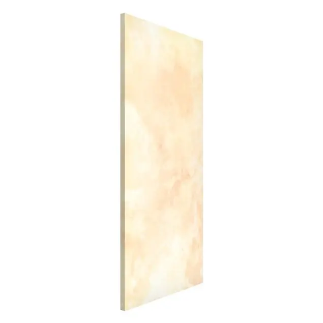 Aquarellstruktur Gelbe Sonnenflecken Magnettafel Echt
