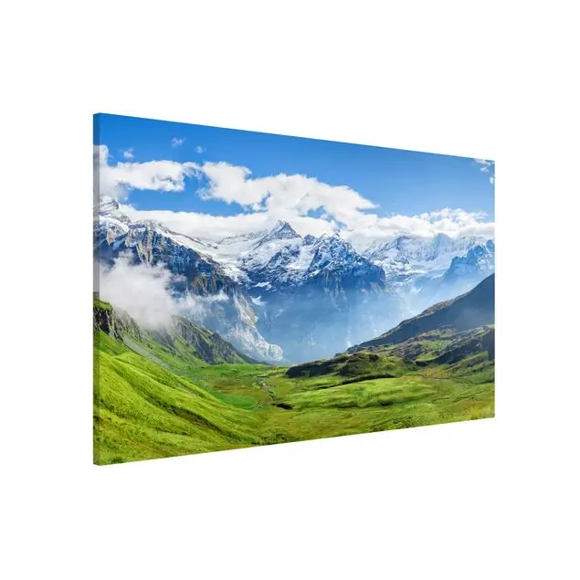 Mega-Angebot Schweizer Alpenpanorama Magnettafel