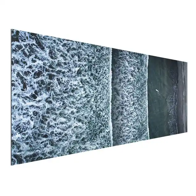 Luftbild - Der Herausforderer Alu-Dibond Outdoor Bild Markenware