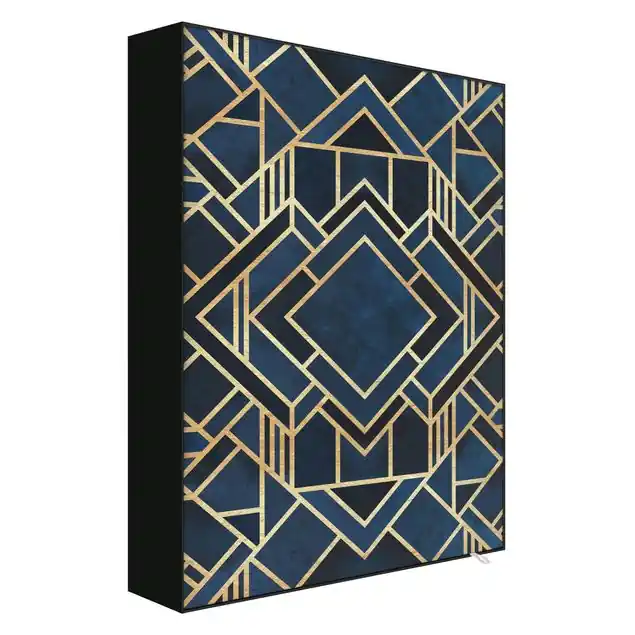 Jetzt Bestellen Art Deco Gold Akustik-Wechselbild