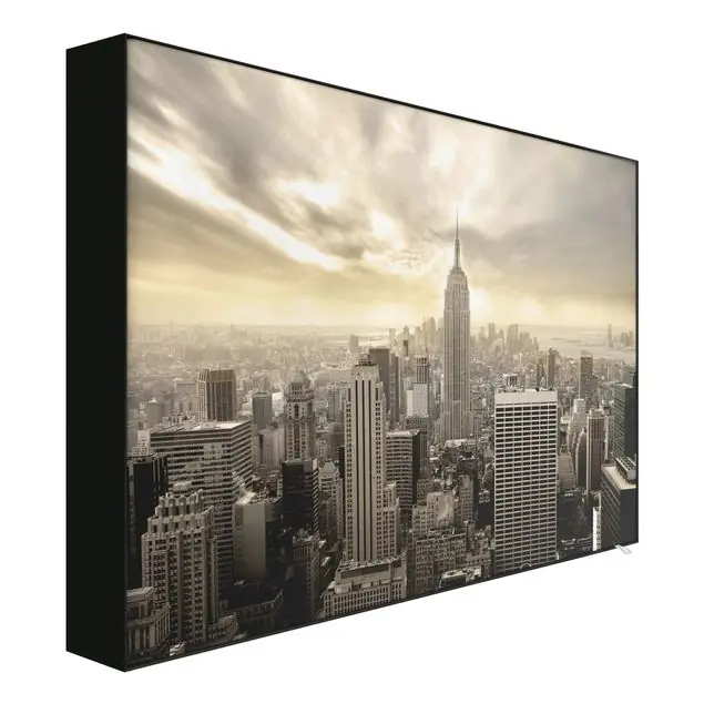 Manhattan Dawn Akustik-Wechselbild Top-Preis