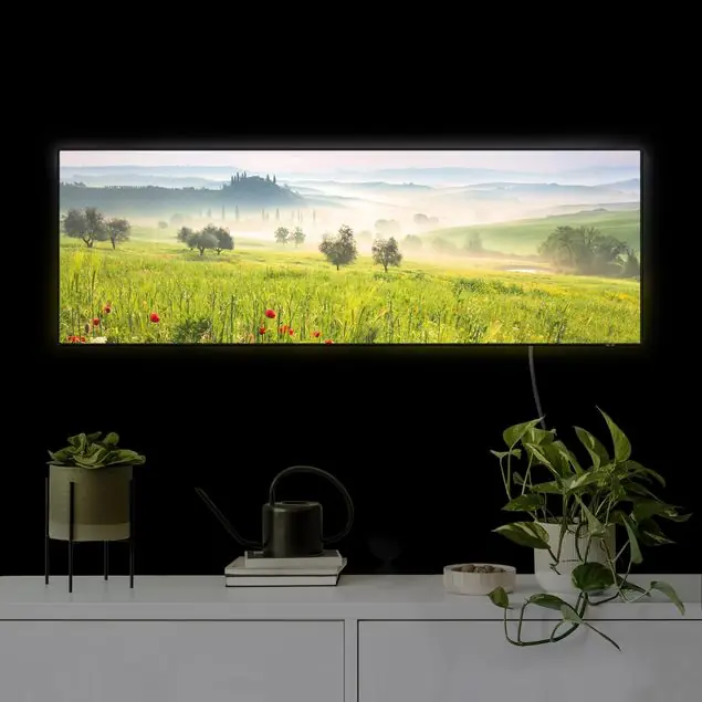 Toskana Frühling LED-Wechselbild Garantierte Lieferung