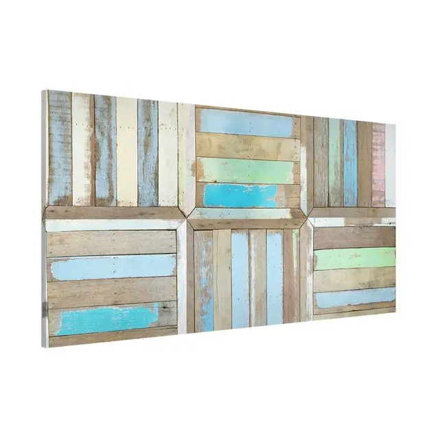 Sofort Bestellen Rustic Timber Magnettafel - Querformat 2:1