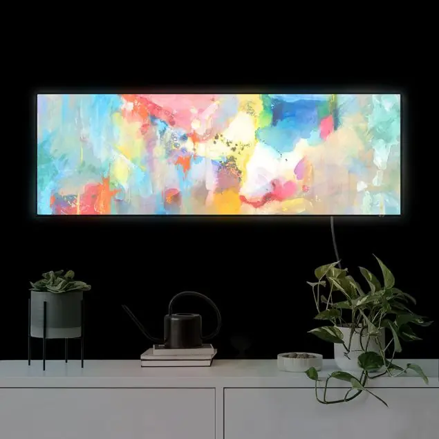 Galaxienkern LED-Wechselbild Top-Preis