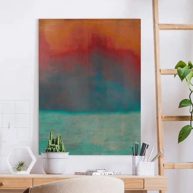 Beliebt Zuhause am Meer Leinwandbild • hergestellt in Deutschland • langlebiges Canvas mit Holzkeilrahmen • klassische Struktur • 260 g/m²