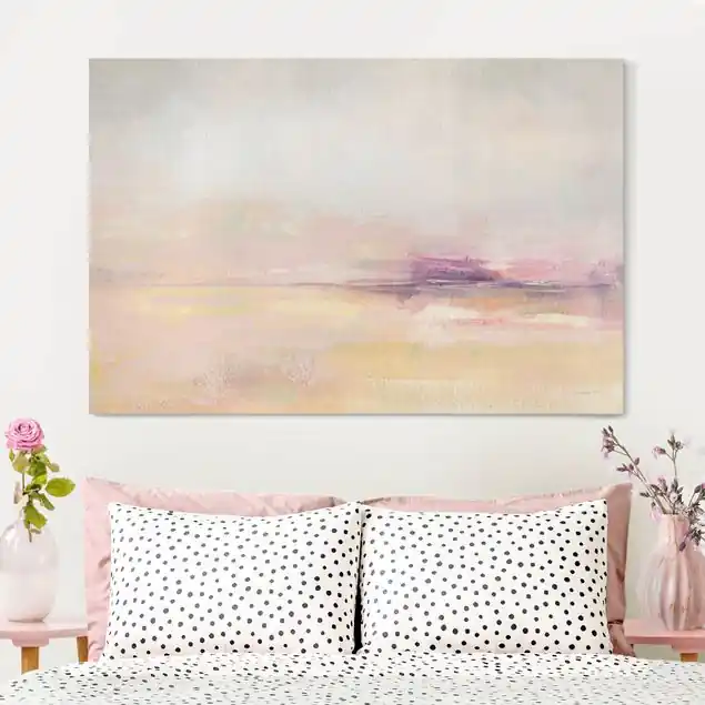Expressversand Licht und Wasser Leinwandbild • hergestellt in Deutschland • langlebiges Canvas mit Holzkeilrahmen • klassische Struktur • 260 g/m²