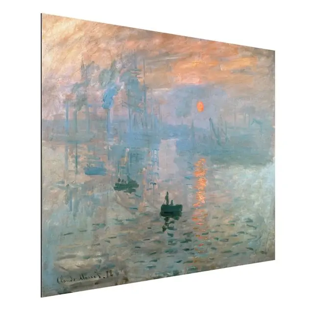 Claude Monet - Impression Alu-Dibond Outdoor Bild Heißes Angebot