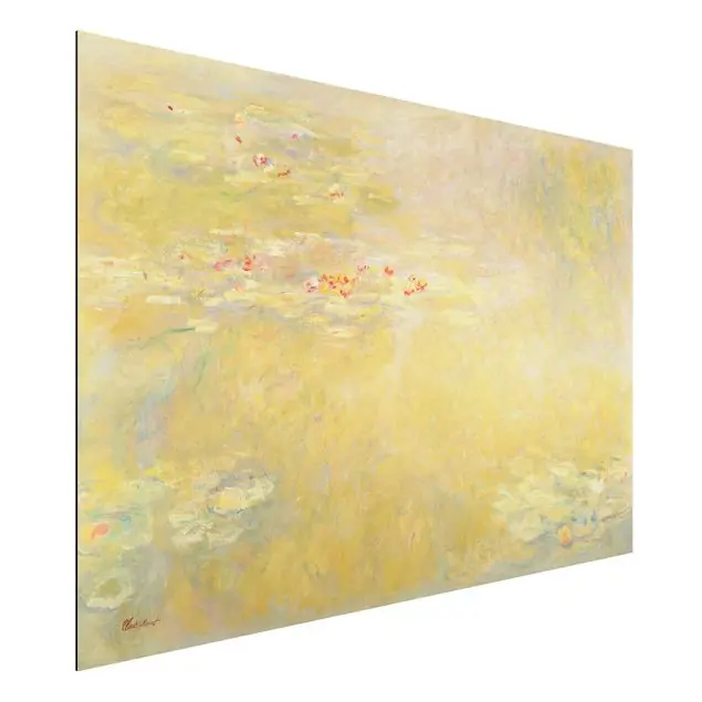 Claude Monet - Seerosenteich Alu-Dibond Outdoor Bild Finale Aktion
