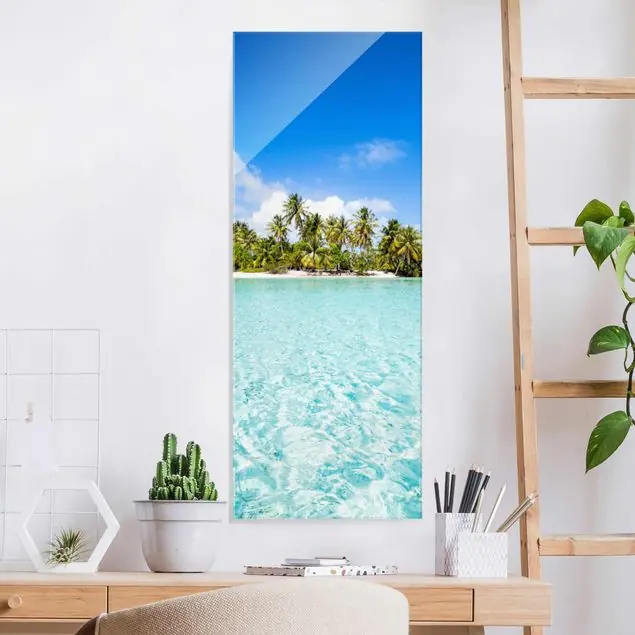 Markenprodukt Crystal Clear Water Glasbild