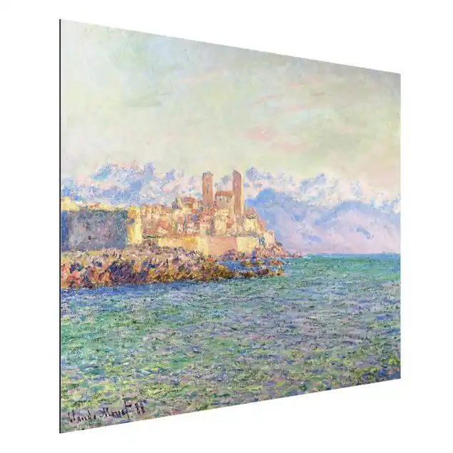 Claude Monet - Antibes-Le Fort Alu-Dibond Outdoor Bild Heißes Angebot