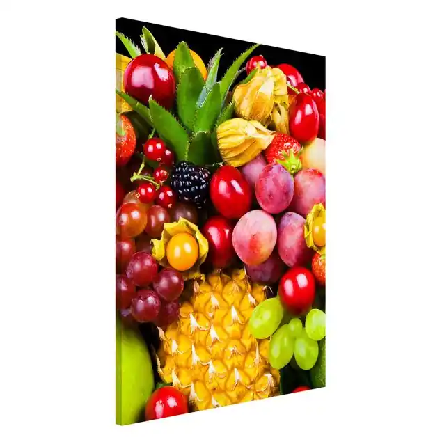 Fruit Bokeh Magnettafel - Hochformat 2:3 Schneller Versand