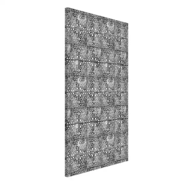 Beliebt Vintage Muster Spanische Fliesen Magnettafel