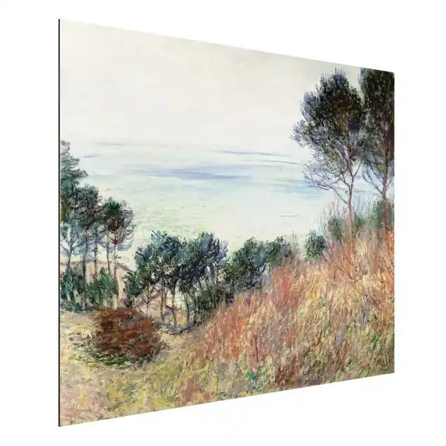 Claude Monet - Küste Varengeville Alu-Dibond Outdoor Bild Nur Heute