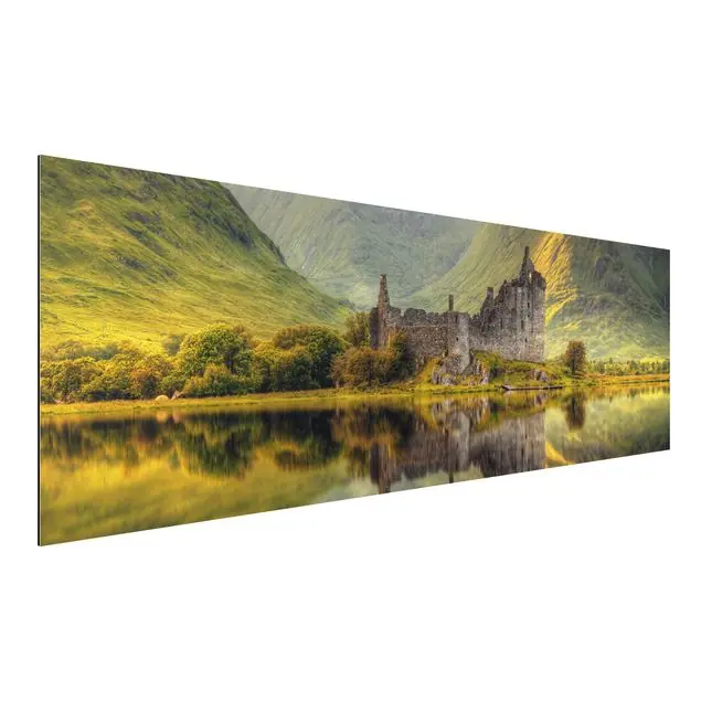 Kilchurn Castle in Schottland Alu-Dibond Outdoor Bild Online Kaufen
