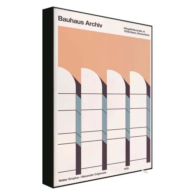 Schneller Versand Bauhaus Archiv - Plakat Wechselbild