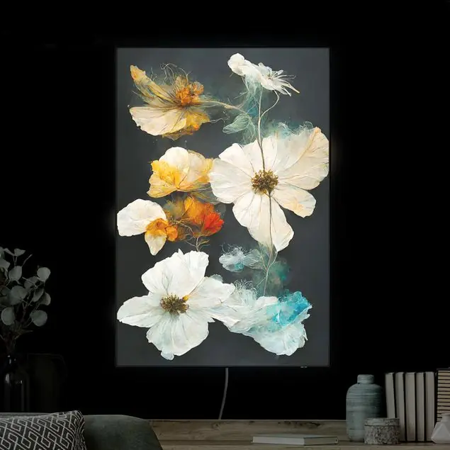 Magische Blüten LED-Wechselbild Kracherpreis