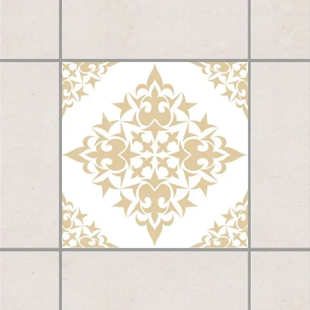 Fliesenmuster White Light Brown Braun Meistverkauft