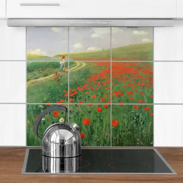 Expressversand Pál Szinyei-Merse - Sommerlandschaft mit blühendem Mohn