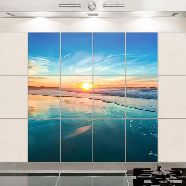 Romantischer Sonnenuntergang am Meer Must-Have