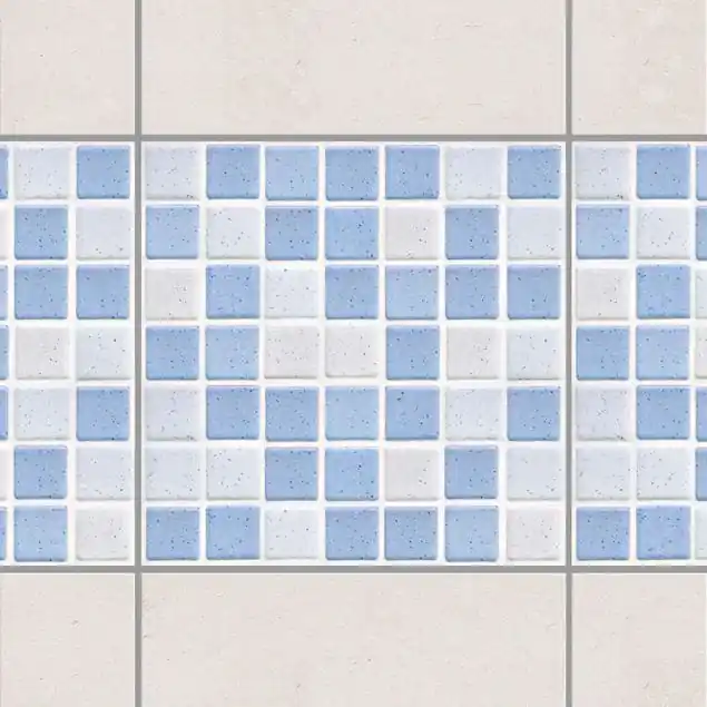 Solange Der Vorrat Reicht Mosaikfliesen Hellblau