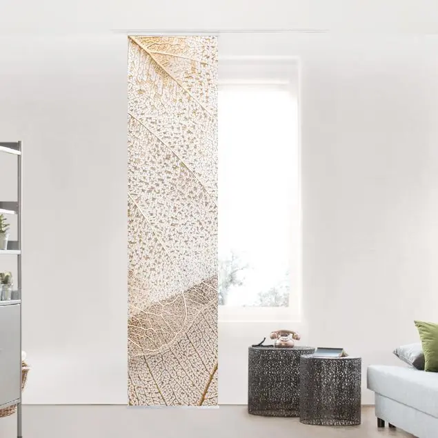 Filigrane Blattstruktur in Gold Beliebt