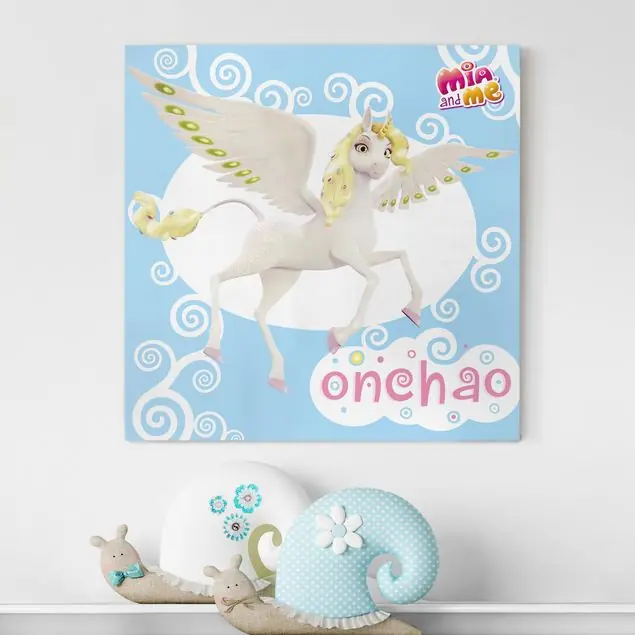 Mia and me - Einhorn Onchao Leinwandbild – Canvas Sofort Bestellen
