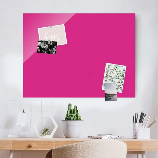 Colour Pink Glasbild Top-Preis
