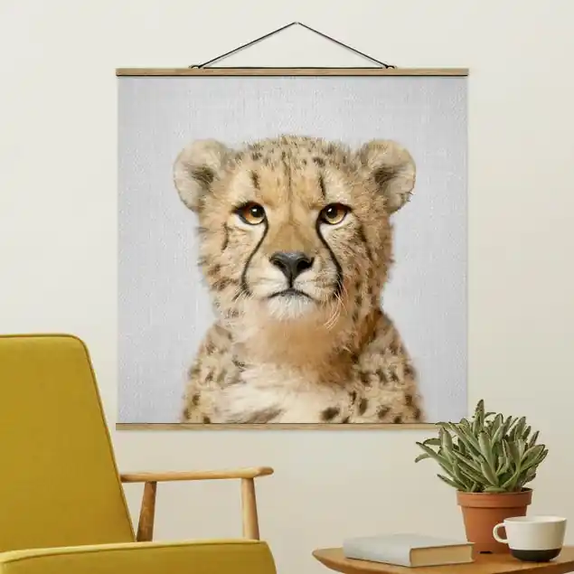 Gepard Gerald Stoffbild Mega-Angebot