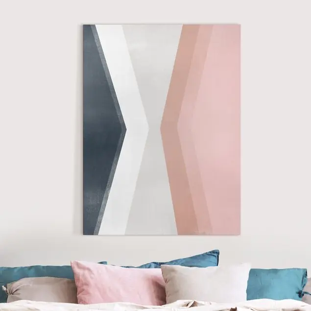 Zufallswinkel Leinwandbild • hergestellt in Deutschland • langlebiges Canvas mit Holzkeilrahmen • klassische Struktur Bestpreis