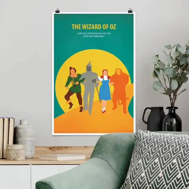 Filmposter The Wizard of Oz Poster - Hochformat Rabatt