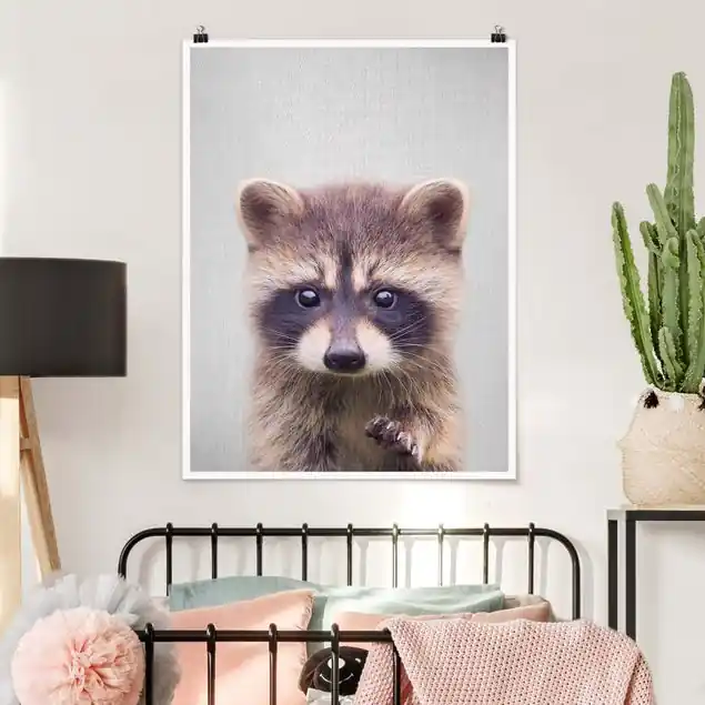 Jetzt Bestellen Baby Waschbär Wicky Poster