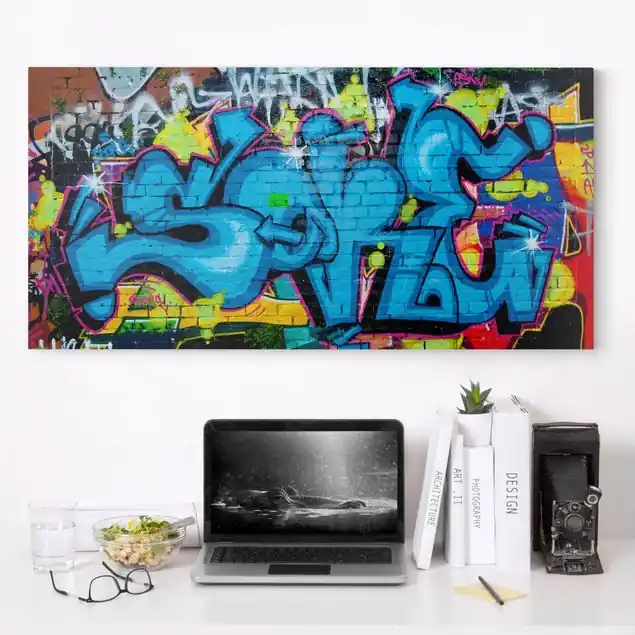 Colours of Graffiti Leinwandbild – Canvas Abverkauf