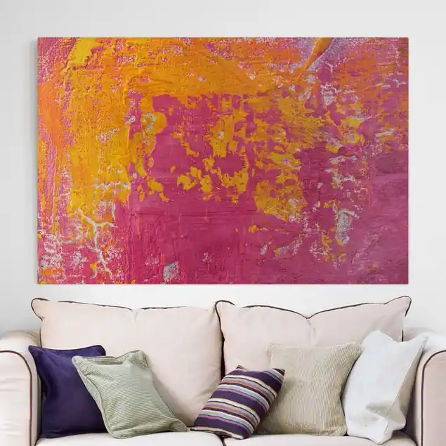 The Loudest Cheer Leinwandbild • hergestellt in Deutschland • langlebiges Canvas mit Holzkeilrahmen • klassische Struktur Nur Heute