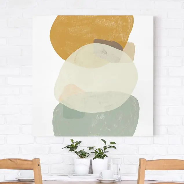 Top-Seller Pailletten im Detail III Leinwandbild • hergestellt in Deutschland • langlebiges Canvas mit Holzkeilrahmen • klassische Struktur