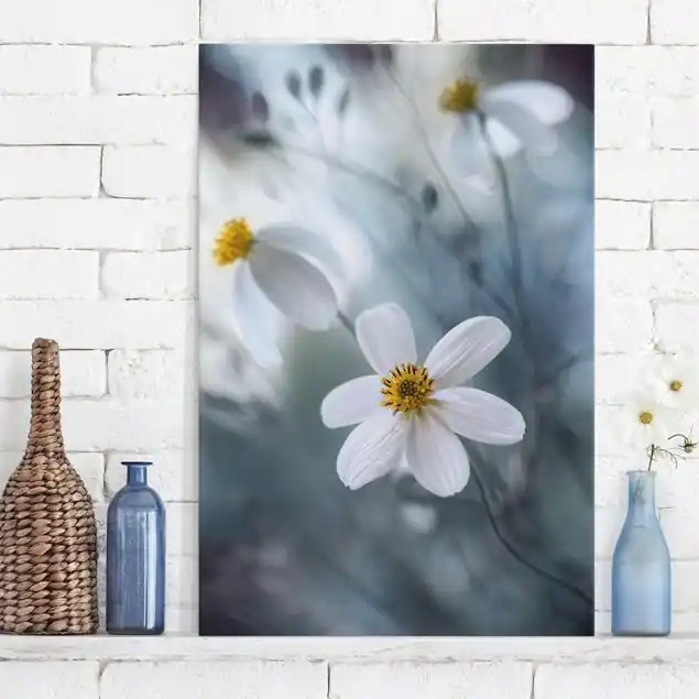 Direkt Vom Hersteller Kosmeen in Pastell Leinwandbild • hergestellt in Deutschland • langlebiges Canvas mit Holzkeilrahmen • klassische Struktur