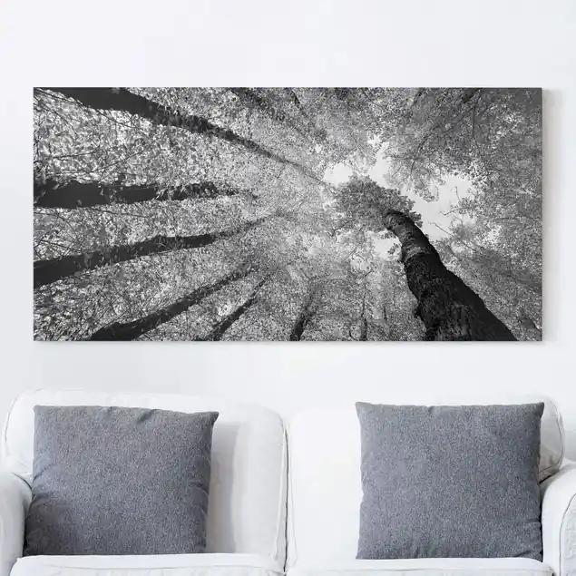 Online Kaufen Bäume des Lebens II Leinwandbild • hergestellt in Deutschland • langlebiges Canvas mit Holzkeilrahmen • klassische Struktur